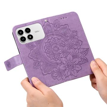 Xiaomi Redmi K90/Poco F8 Pro Mandala Series Etui med Pung - Lilla