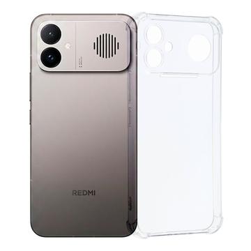 Xiaomi Redmi K90 Max Stødsikkert Silikone Cover - Gennemsigtig