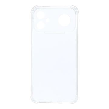 Xiaomi Redmi K90 Max Stødsikkert Silikone Cover - Gennemsigtig
