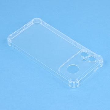 Xiaomi Redmi K90 Max Stødsikkert Silikone Cover - Gennemsigtig