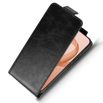 Xiaomi Redmi K90 Pro Max/Poco F8 Ultra lodret flip-etui med stativ - sort