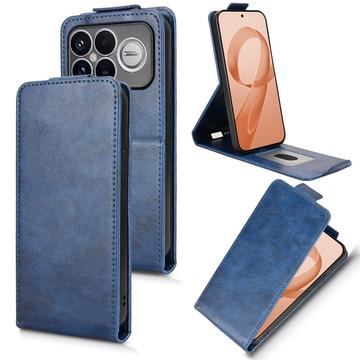 Xiaomi Redmi K90 Pro Max/Poco F8 Ultra lodret flip-etui med stativ - mørkeblå