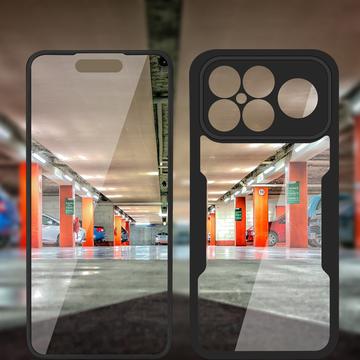 Xiaomi Redmi K90 Pro Max 360 Beskyttelse Cover - Sort / Klar