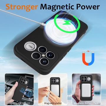Xiaomi Redmi K90 Pro Max/Poco X8 Ultra Liquid Silikone Cover - MagSafe Kompatibel - Sort