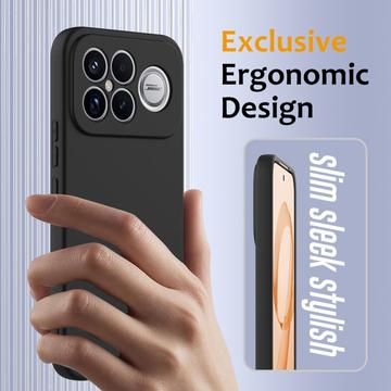 Xiaomi Redmi K90 Pro Max/Poco X8 Ultra Liquid Silikone Cover - MagSafe Kompatibel - Sort