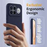 Xiaomi Redmi K90 Pro Max/Poco X8 Ultra Liquid Silikone Cover - MagSafe Kompatibel - Mørkeblå