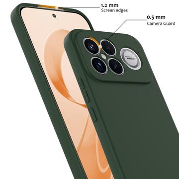 Xiaomi Redmi K90 Pro Max/Poco X8 Ultra Liquid Silikone Cover - MagSafe Kompatibel - Mørkegrøn
