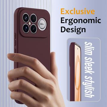 Xiaomi Redmi K90 Pro Max/Poco X8 Ultra Liquid Silikone Cover - MagSafe Kompatibel - Vinrød