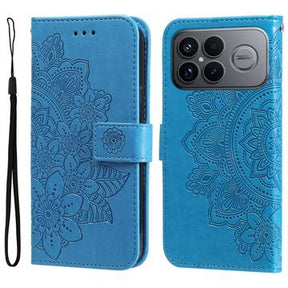 Xiaomi Redmi K90 Pro Max/Poco F8 Ultra Mandala Series Etui med Pung - Blå