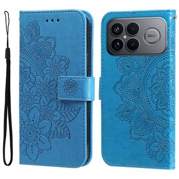 Xiaomi Redmi K90 Pro Max/Poco F8 Ultra Mandala Series Etui med Pung - Blå
