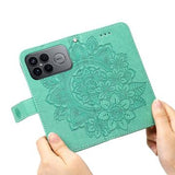 Xiaomi Redmi K90 Pro Max/Poco F8 Ultra Mandala Series Etui med Pung - Grøn
