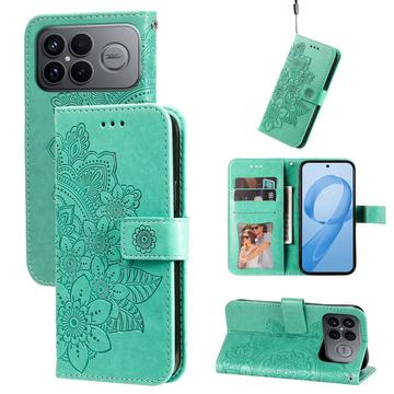 Xiaomi Redmi K90 Pro Max/Poco F8 Ultra Mandala Series Etui med Pung - Grøn
