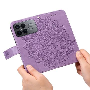 Xiaomi Redmi K90 Pro Max/Poco F8 Ultra Mandala Series Etui med Pung - Lilla