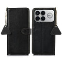 Xiaomi Redmi K90 Pro Max/Poco F8 Ultra Pung læder cover med RFID - sort