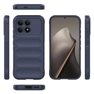 Xiaomi Redmi K90/Poco F8 Pro Rugged TPU Cover - Mørkeblå