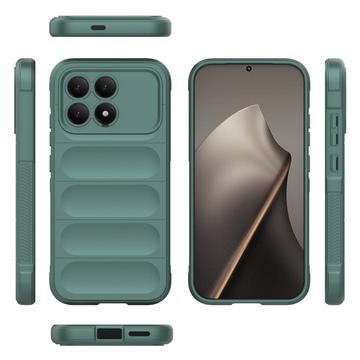 Xiaomi Redmi K90/Poco F8 Pro Rugged TPU Cover - Grøn