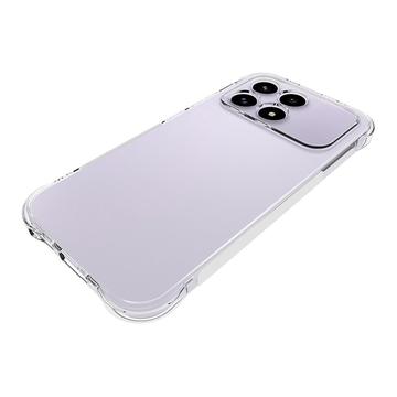 Xiaomi Redmi K90/Poco F8 Pro Stødsikkert Silikone Cover - Gennemsigtig
