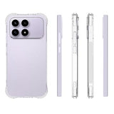 Xiaomi Redmi K90/Poco F8 Pro Stødsikkert Silikone Cover - Gennemsigtig