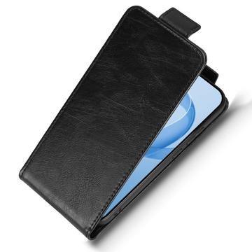 Xiaomi Redmi K90/Poco F8 Pro lodret flip-etui med stativ - sort