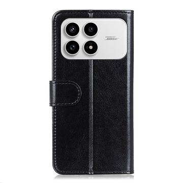 Xiaomi Redmi K90/Poco F8 Pro Pung Etui med Stativ - sort