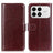 Xiaomi Redmi K90/Poco F8 Pro Pung Etui med Stativ - Brun