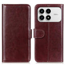 Xiaomi Redmi K90/Poco F8 Pro Pung Etui med Stativ - Brun