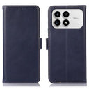 Xiaomi Redmi K90/Poco F8 Pro Pung læder cover med RFID - blå