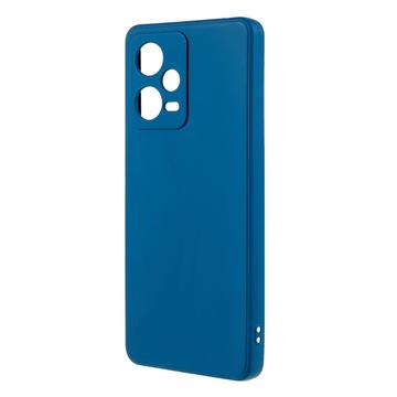 Xiaomi Redmi Note 12 Pro Anti-Fingeraftryk Mat TPU Cover - Blå