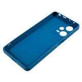 Xiaomi Redmi Note 12 Pro Anti-Fingeraftryk Mat TPU Cover - Blå