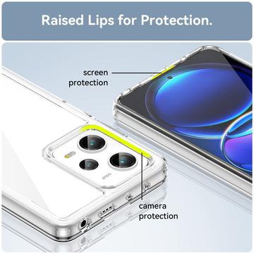 Xiaomi Redmi Note 12 Pro Anti-Shock Hybrid Cover - Gennemsigtig