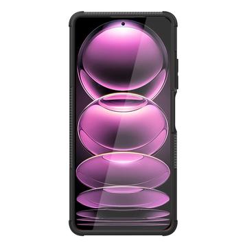 Xiaomi Redmi Note 12 Pro Anti-Slip Hybrid Cover med Stand - Sort
