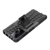 Xiaomi Redmi Note 12 Pro Anti-Slip Hybrid Cover med Stand - Sort