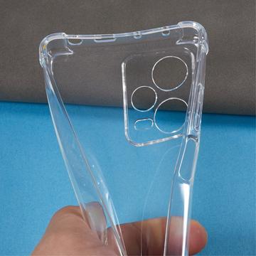 Xiaomi Redmi Note 12 Pro Stødsikkert TPU Cover - Gennemsigtig
