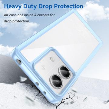 Xiaomi Redmi Note 13 Anti-Shock Hybrid Cover - Blå