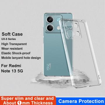 Xiaomi Redmi Note 13 Imak UX-5 TPU Cover - Gennemsigtig