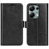 Xiaomi Redmi Note 13 Pro 4G/Poco M6 Pro Pung Taske med Magnetisk Lukning - Sort