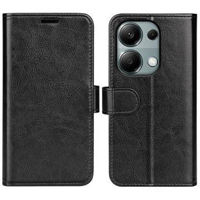 Xiaomi Redmi Note 13 Pro 4G/Poco M6 Pro Pung Taske med Magnetisk Lukning - Sort
