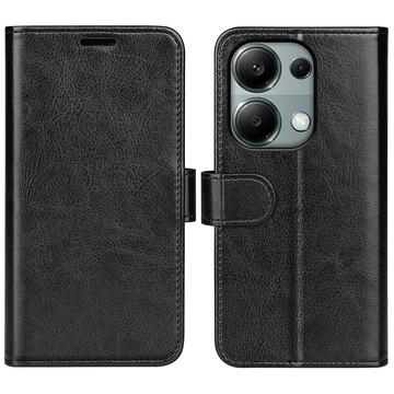Xiaomi Redmi Note 13 Pro 4G/Poco M6 Pro Pung Taske med Magnetisk Lukning - Sort
