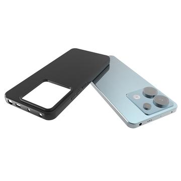 Xiaomi Redmi Note 13 Pro Anti-Fingeraftryk Mat TPU Cover - Sort