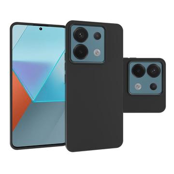 Xiaomi Redmi Note 13 Pro Anti-Fingeraftryk Mat TPU Cover - Sort