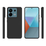 Xiaomi Redmi Note 13 Pro Anti-Fingeraftryk Mat TPU Cover - Sort