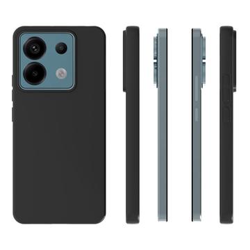 Xiaomi Redmi Note 13 Pro Anti-Fingeraftryk Mat TPU Cover - Sort