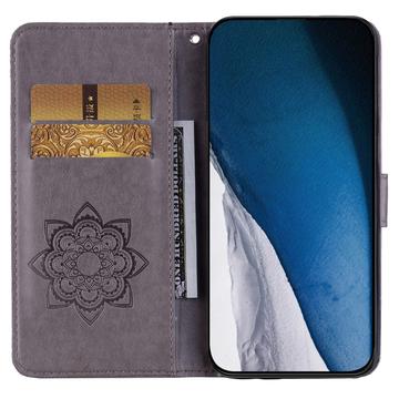 Xiaomi Redmi Note 13 Pro/Poco X6 Ugle Rhinsten Pung - Grå