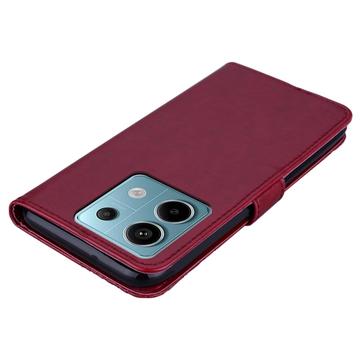 Xiaomi Redmi Note 13 Pro/Poco X6 Ugle Rhinsten Pung - Rød