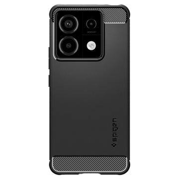 Xiaomi Redmi Note 13 Pro/Poco X6 Spigen Rugged Armor TPU Cover - Sort