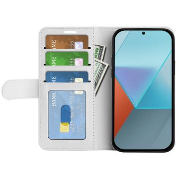 Xiaomi Redmi Note 13 Pro Pung med Magnetisk Lukning - Hvid