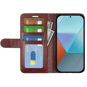 Xiaomi Redmi Note 13 Pro Pung med Magnetisk Lukning - Brun