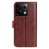 Xiaomi Redmi Note 13 Pro Pung med Magnetisk Lukning - Brun