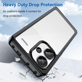 Xiaomi Redmi Note 13 Pro+ Anti-Shock Hybrid Cover - Sort
