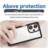 Xiaomi Redmi Note 13 Pro+ Anti-Shock Hybrid Cover - Sort